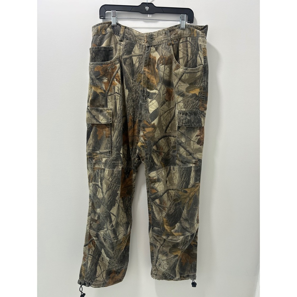 ProGear by Wrangler Realtree Camo Cargo Pants Mens 38x32 PG606HW Hunting Outdoor